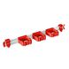 Set toolflex ONE koľajnica 54 cm + 3ks držiak - Set toolflex One 54cm+3ks červený - Toolflex ONE 