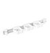 Set toolflex ONE koľajnica 54 cm + 3ks držiak - Set toolflex One 54cm+3ks biely - Toolflex ONE 