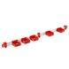 Set toolflex ONE koľajnica 94 cm + 5ks držiak - Set toolflex One 94cm+5ks červený - Toolflex ONE 