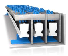 Čistiaca zóna ProfilGate® st55 - Vstupné rohože - priemyselné čistiace zóny ProfilGate®