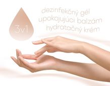 Dezinfekčný gél na ruky 3v1 